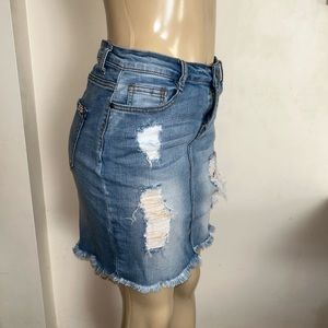 Machine Destroyed Skirt Women’s size  30
